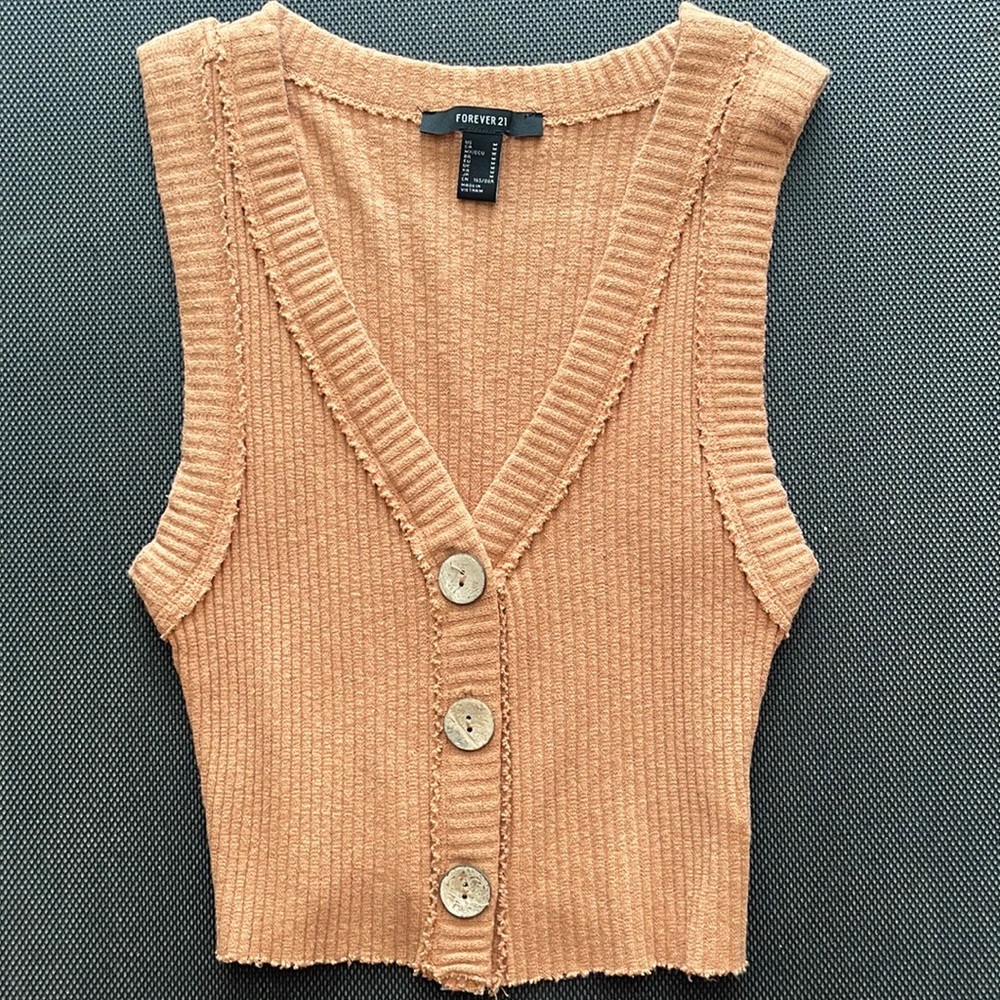 Forever 21 vest size medium brand new